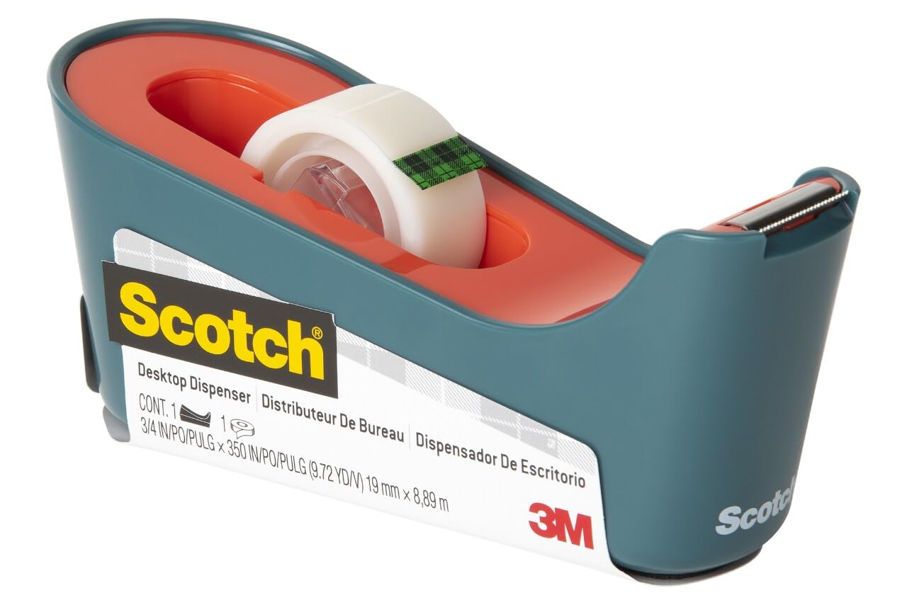 Scotch Desktop Dispenser, Great for Gift Wrapping, Mint (C18-MNT-0)