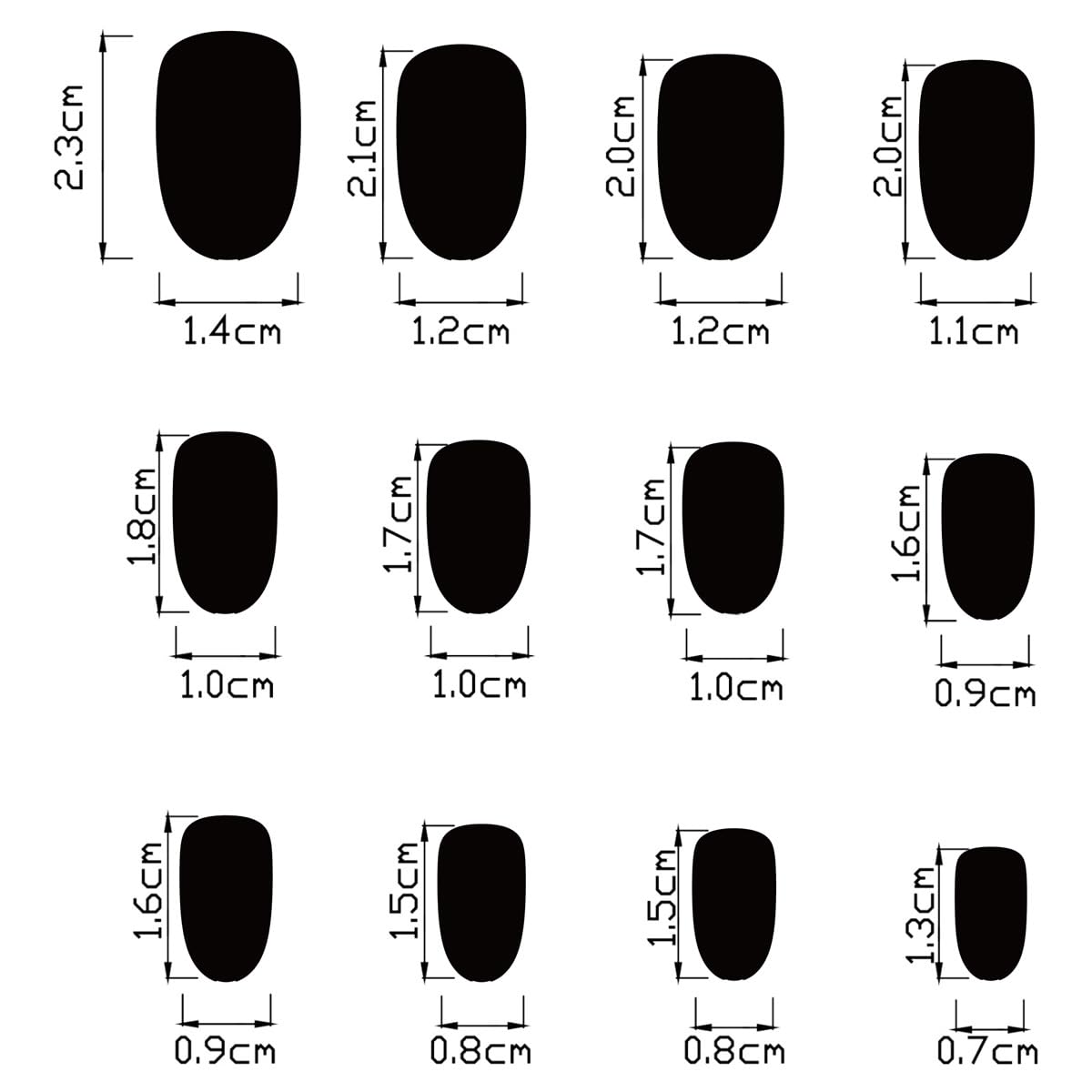 24Pcs Short Oval Press on Nails Halloween Almond French Tip Fake Nails with Blood & Ghost Halloween Skull Acrylic Stick on Nails Black Gradient False Nails for Women Girls