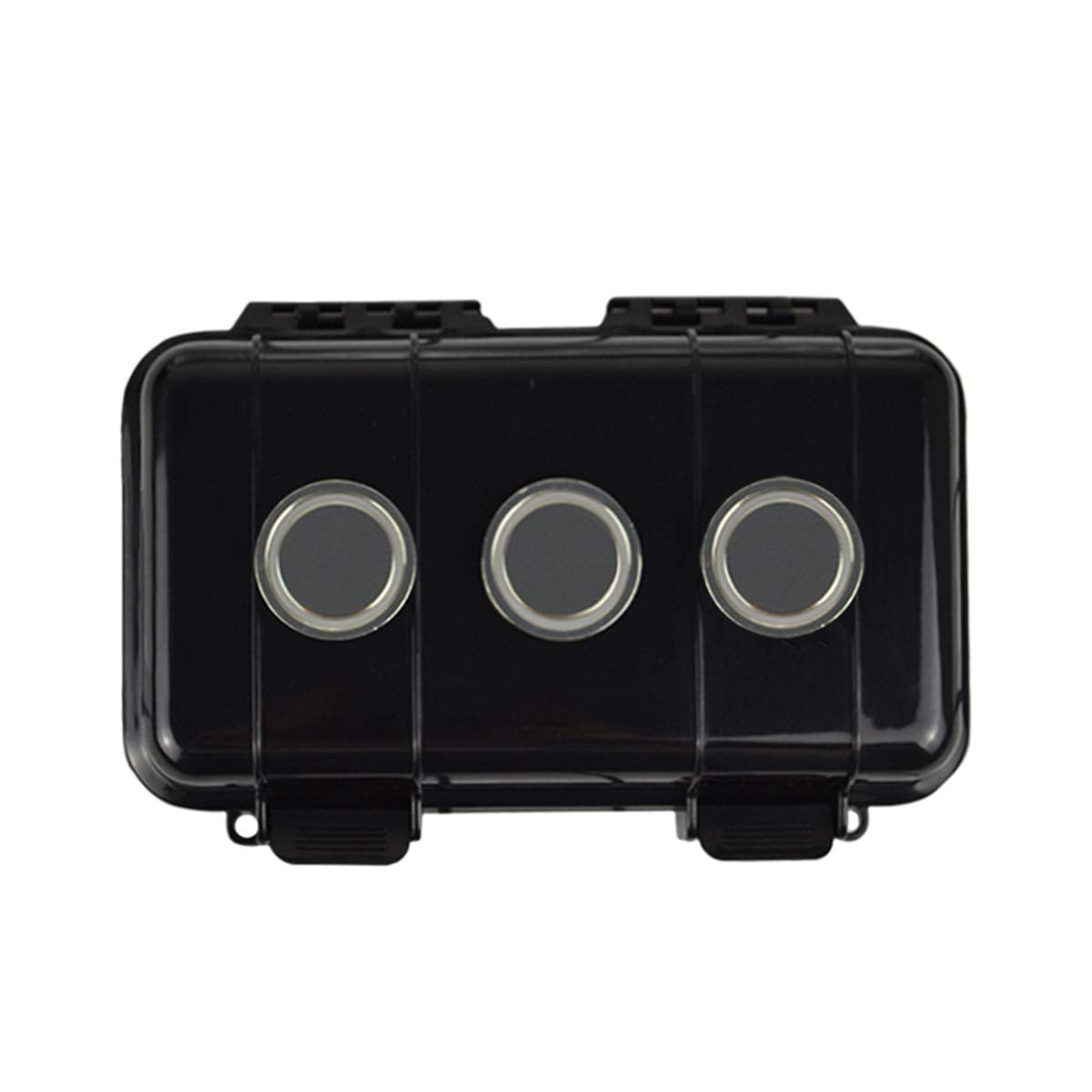 Magnetic Key Holder Under Car Waterproof Magnetic Stash Box for GPS Trackers Hide a Key Outside Magnetic key Box Under Car GPS Tracker Holder Case - Hide Your Items Anywhere
