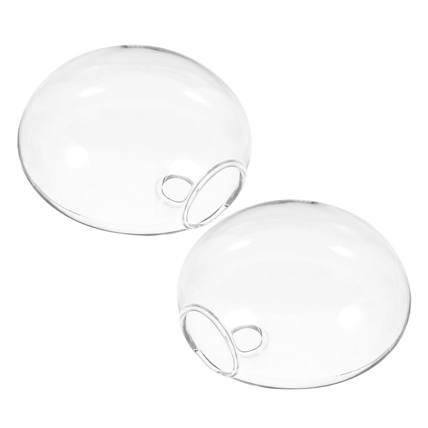 IMIKEYA 2pcs Wall Hanging Hydroponic Vase Transparent Glass Terrarium Planter for Easy Plant Propagation Home Decor and Unique Flower Display Any Space