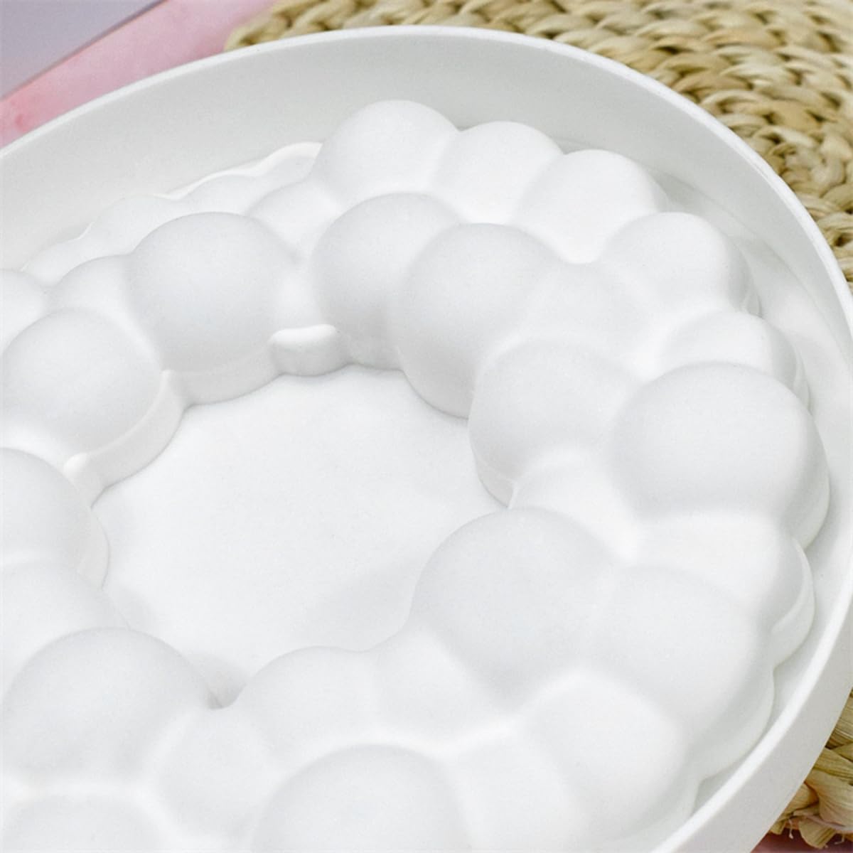 Silicone Cake Mold Cherry Bubble Crown Shape Mold Chocolate Mousse Mould Baking Decorating Tools Bakeware Accessories