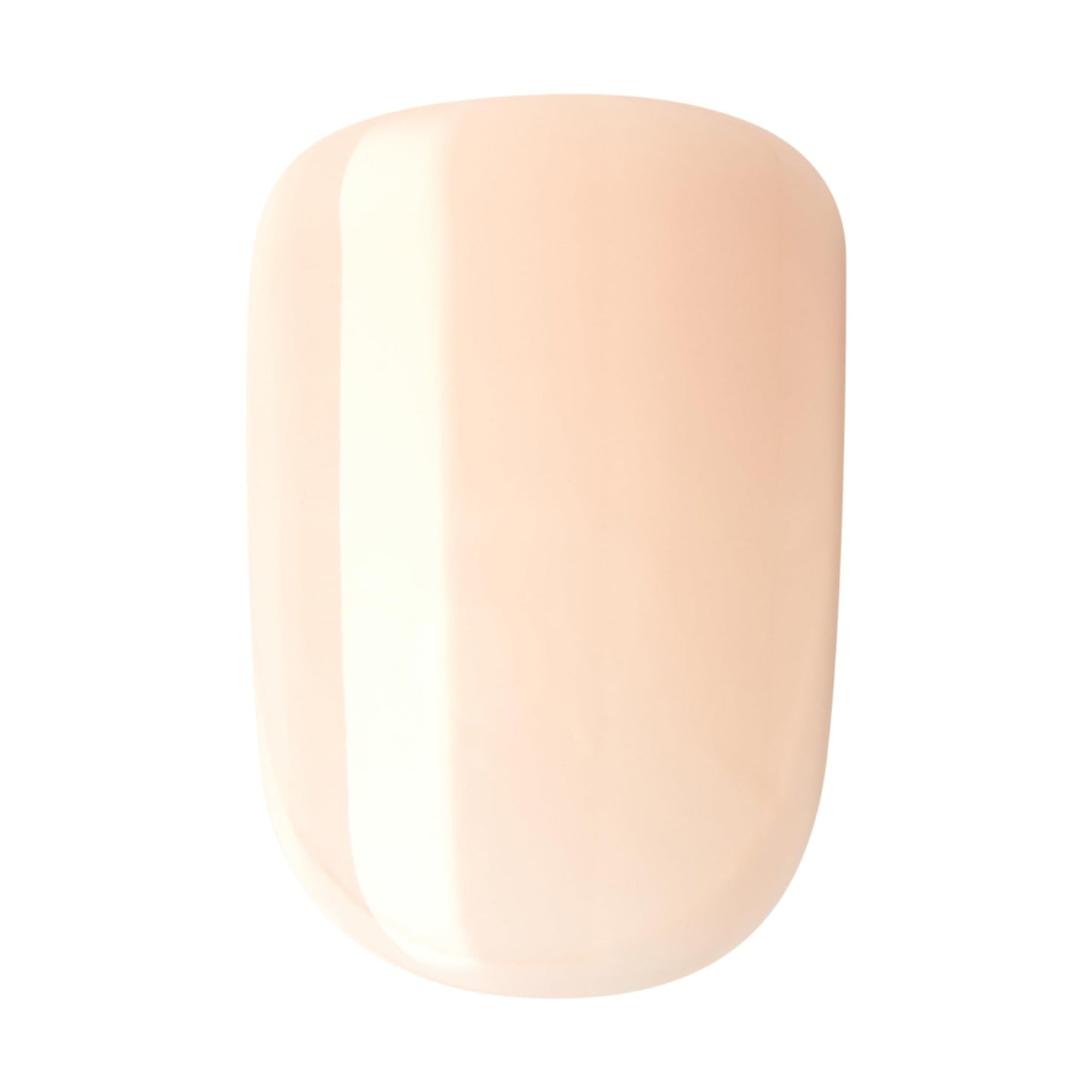 KISS imPRESS No Glue Mani Press On Nails, Bare But Better, Simple Pleasure', Nude, Short Size, Squoval Shape, Includes 30 Nails, Prep Pad, Instructions Sheet, 1 Manicure Stick, 1 Mini File (Pack of 2)