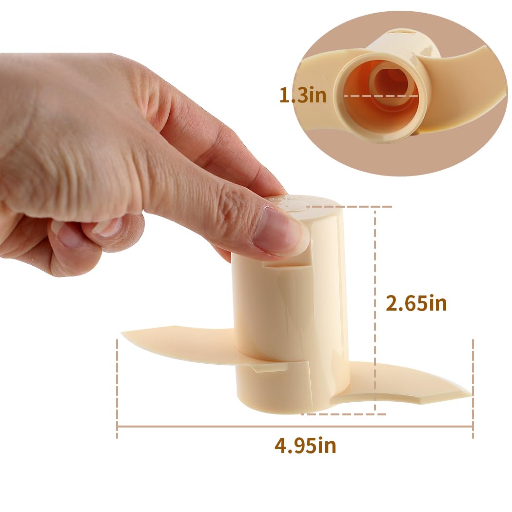 Joyparts Replacement Part DLC-019ATX-1 Dough Blade,Compatible with Cuisinart 14-Cup Food Processor DFP-14