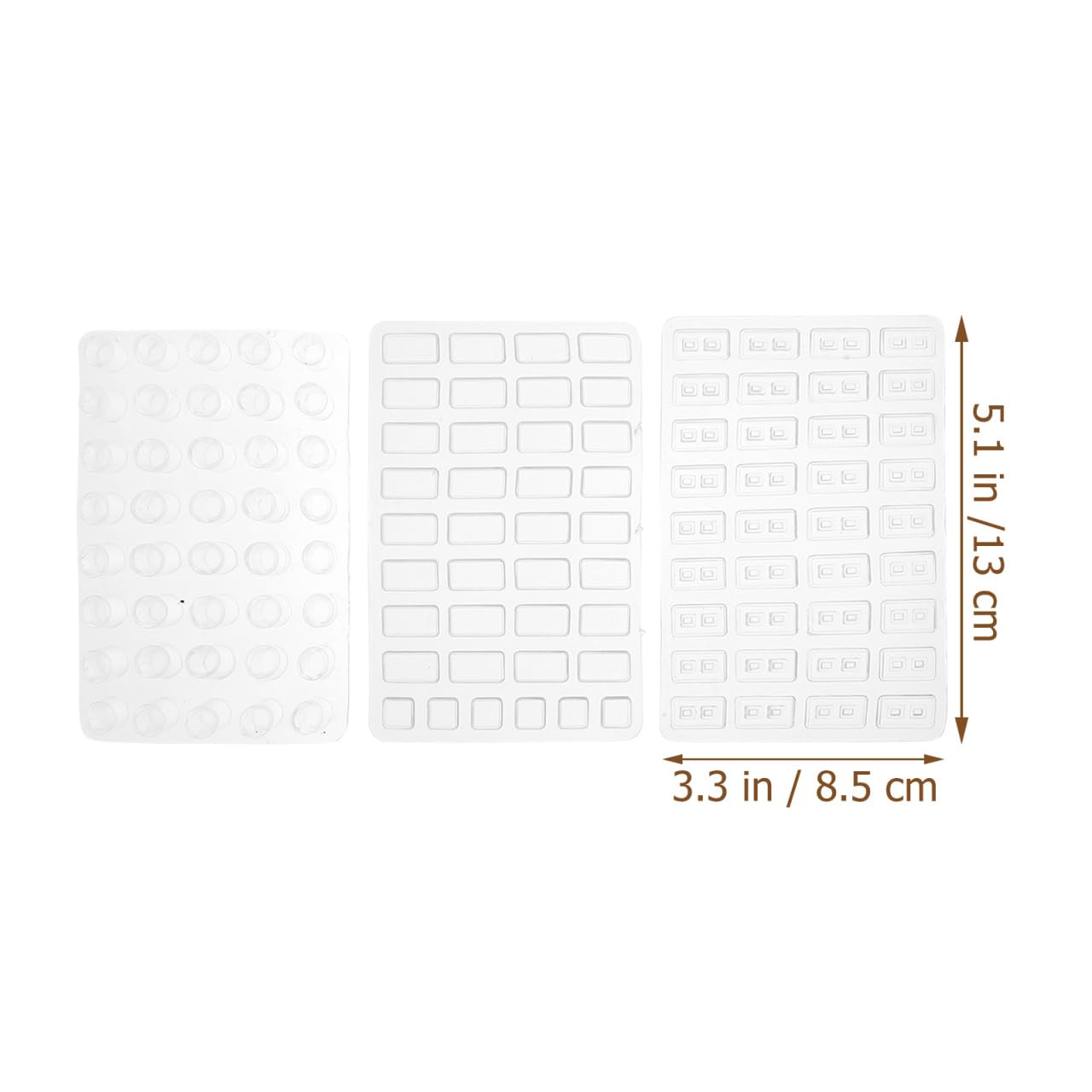 UPKOCH Mini Brick Mold Set Silicone 1 6 Scale Miniature Brick Making Tools for Dollhouse Sand Table and Mini Garden Landscape Crafting