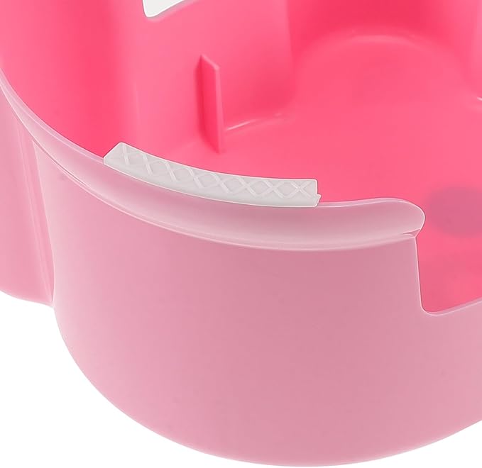 DOITOOL Cartoon Plastic Stool Non-Slip Step Stool for Bathroom Sink and Potty Training with Fun Frog and Pig Design for Boys for Bathing and Independence