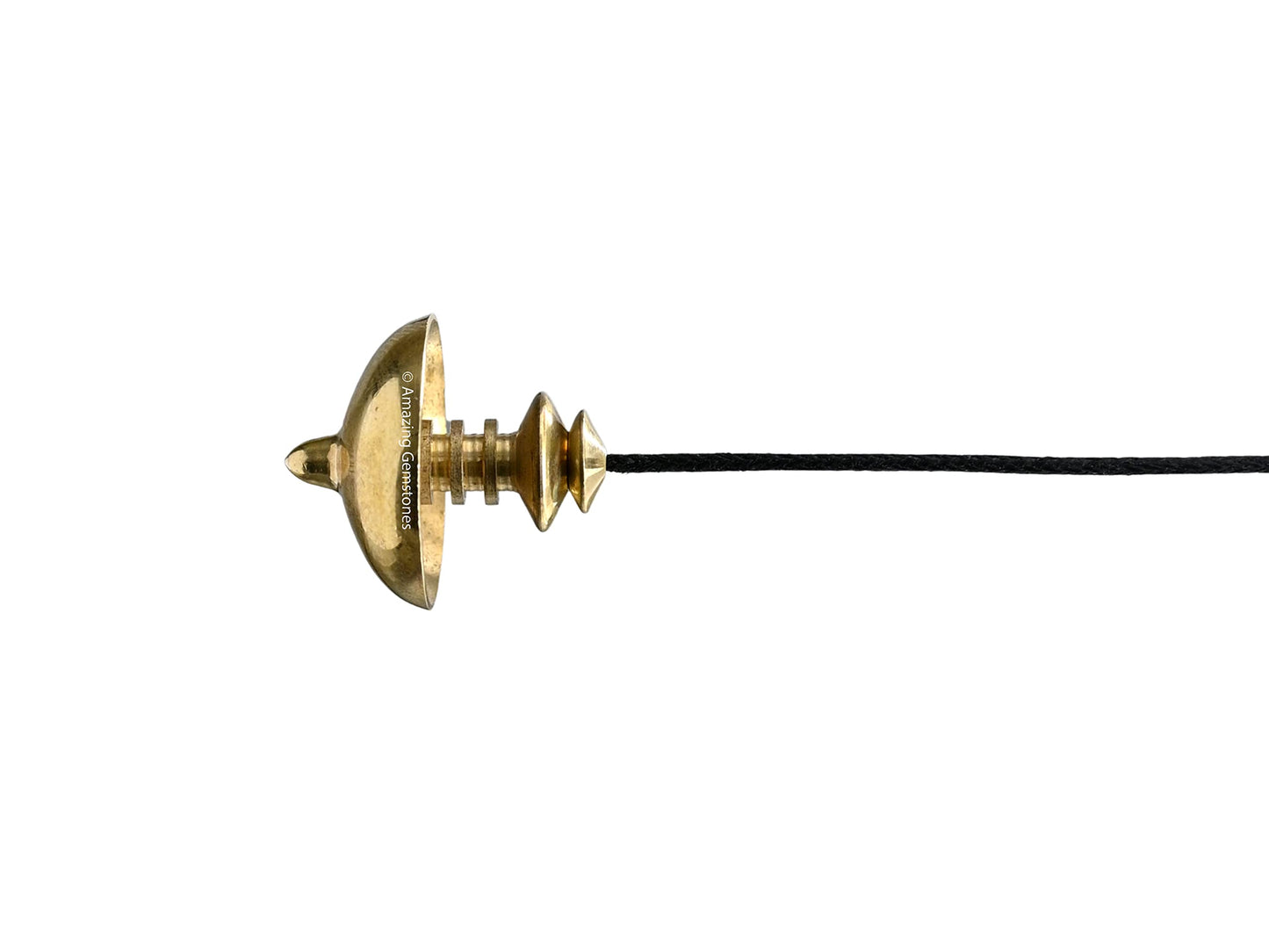 Amazing Gemstone Healing Metal Pendulums for Divination, UFO Steel Copper Pendulum High Energy Pendulo de Bronce Pendulos de Mesa MP102