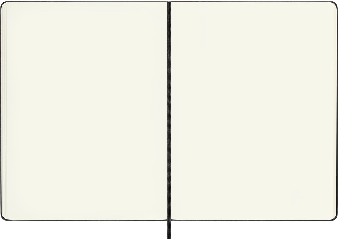 Moleskine Classic Notebook, Extra Large, Plain, Black, Hard Cover (7.5 x 10)