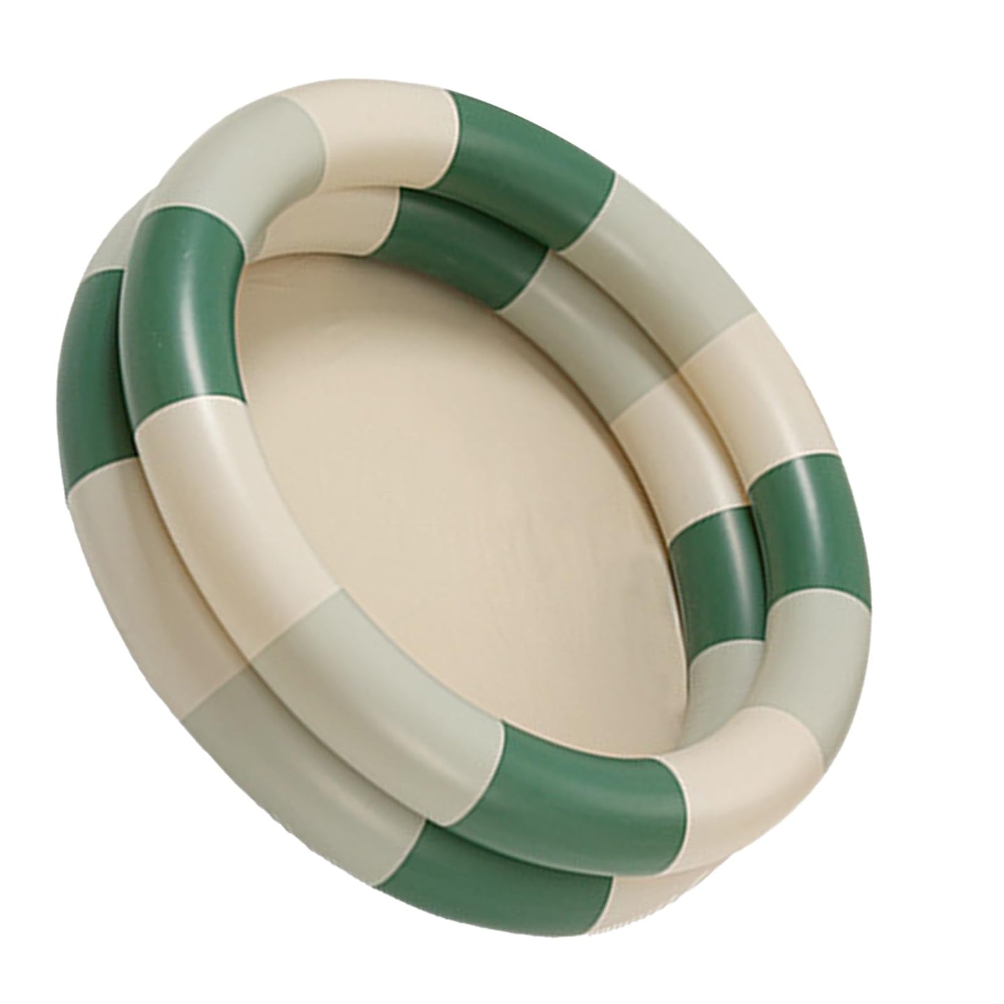 Inflatable Water Play Pool, Thickened Baby Kids Inflatable Pool for Indoor and Outdoor Use (Green Stripe)