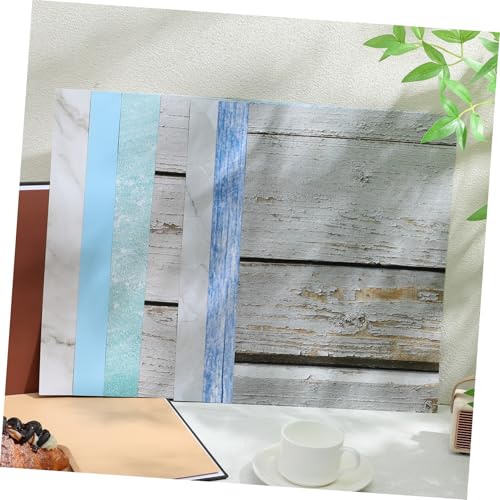 NUOBESTY Photo Backdrop Boards Set 15 Pieces Textured Photography Panels for Food Jewelry Flat Lay Product Photoshoot with Carry Bag and Clips, Portable Small Backdrops for Content Creators