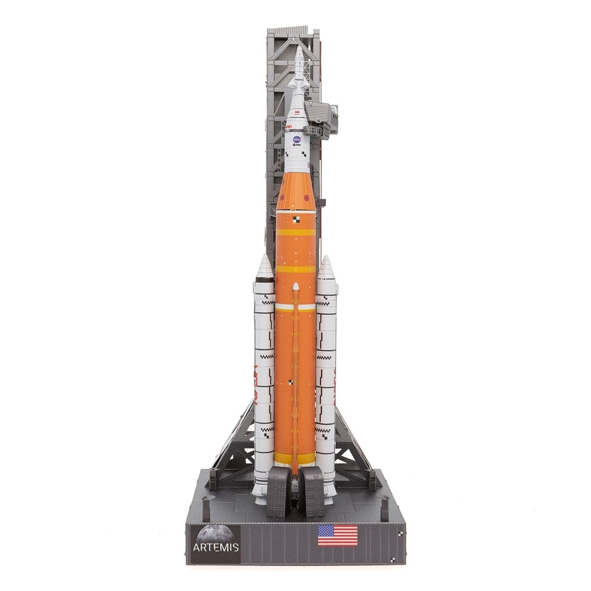 Metal Earth Premium Series Artemis Moon Rocket 3D Metal Model Kit Fascinations