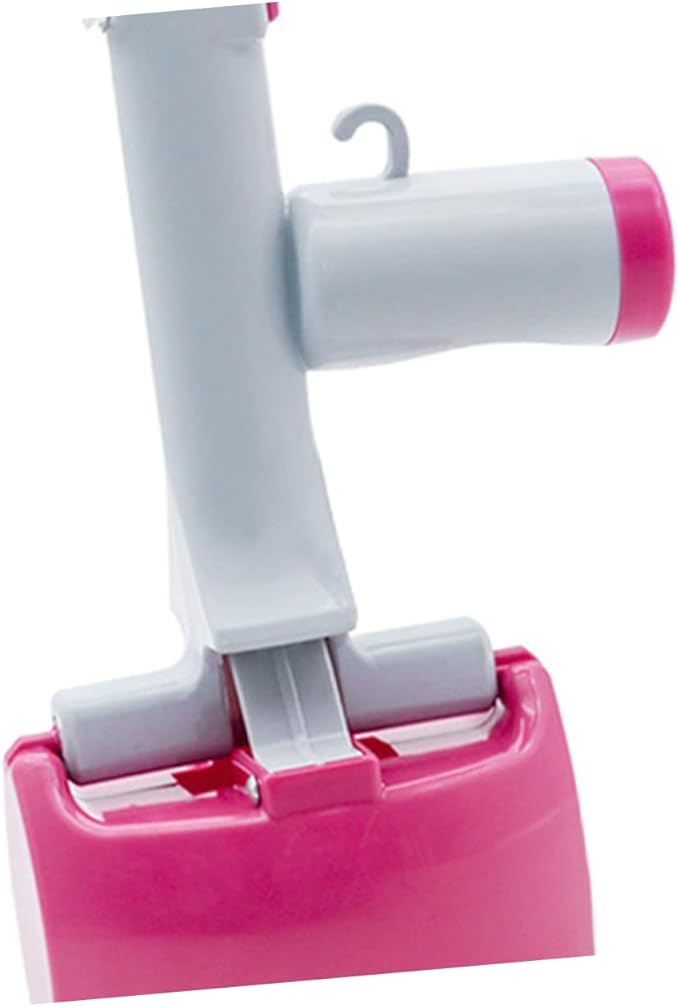 SEWOART Poop Scoop Handle Waste Pickup Shovel for Dogs and Cats Outdoor Cleaning Tool Rosy Easy One-Handed for Quick Cleanups