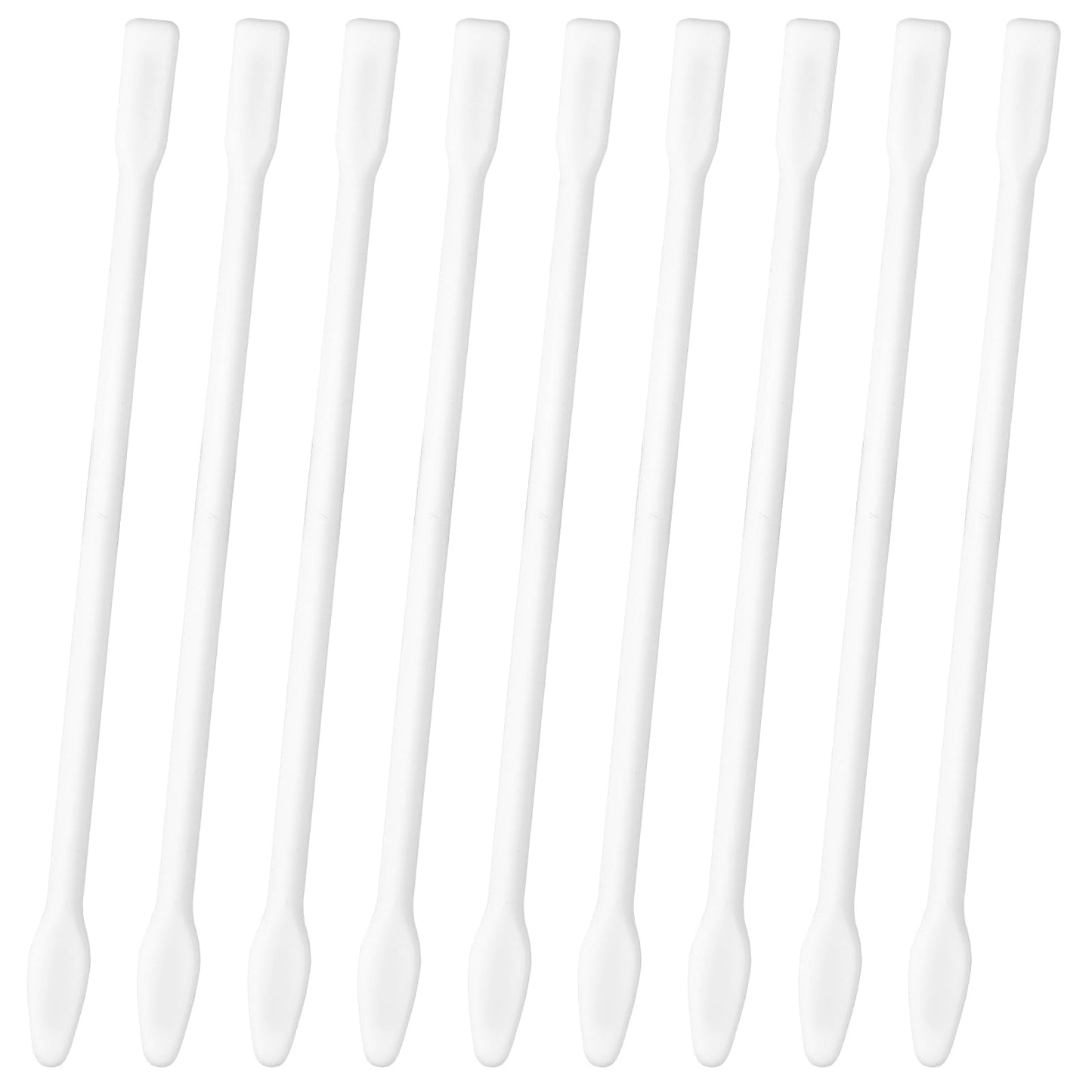 Gartful 9PCS Large Silicone Stir Sticks, Reusable Epoxy Resin Mixing Sticks, Non-Stick Craft Stirring Rods for Paint Mixing, Glitter Tumblers, Liquid Art Supplies, DIY Crafts Tools, White