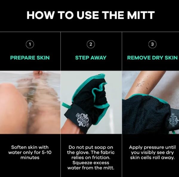 Exfoliating Body Scrubber Glove (2 Count)