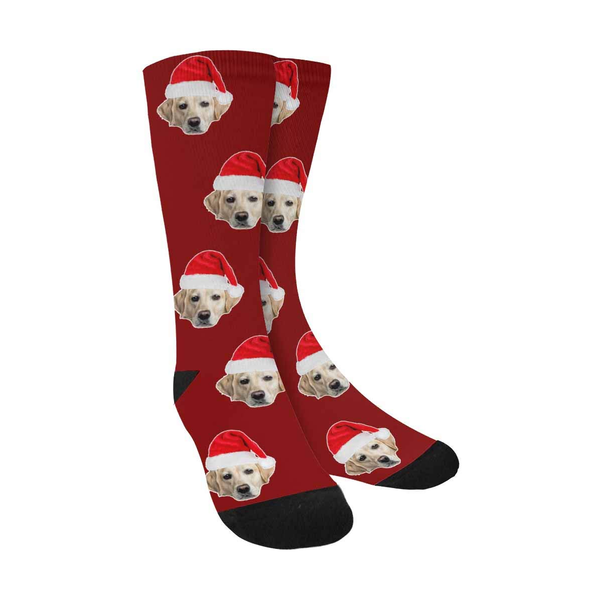 Custom Personalized Tie Dye Socks With Face - Funny Customized Socks for Men and Women Dog Lovers