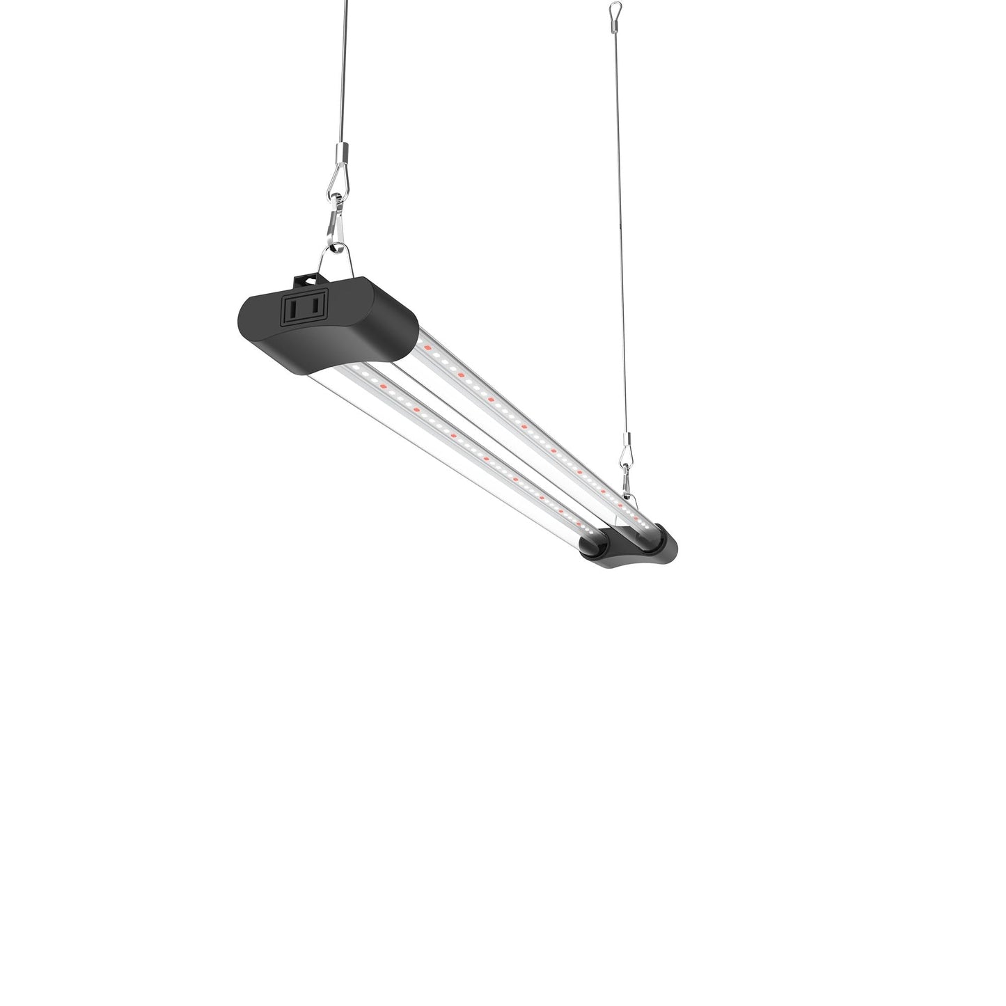 APICDOM LED Grow Light Full Spectrum Light Linkable 5000K Daylight + 660nm Red Indoor Plant Lighting Fixture (2 FT)