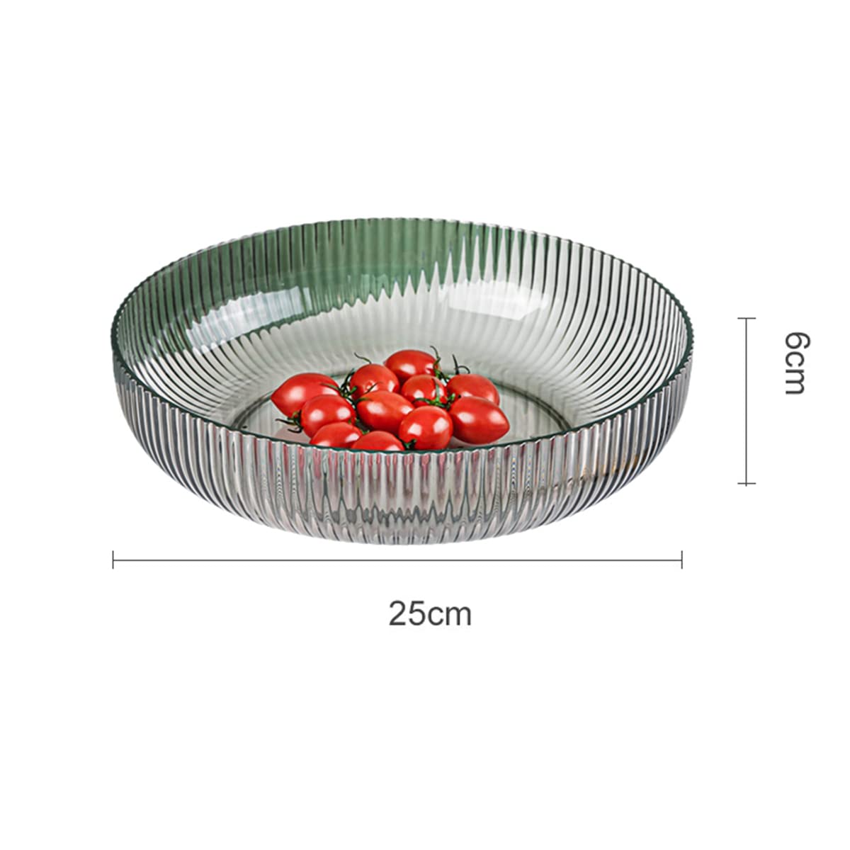 Zcooooool Fruit bowl Stylish designed Fruit Basket Food Grade Plastic Super Durable Fruit Bowls