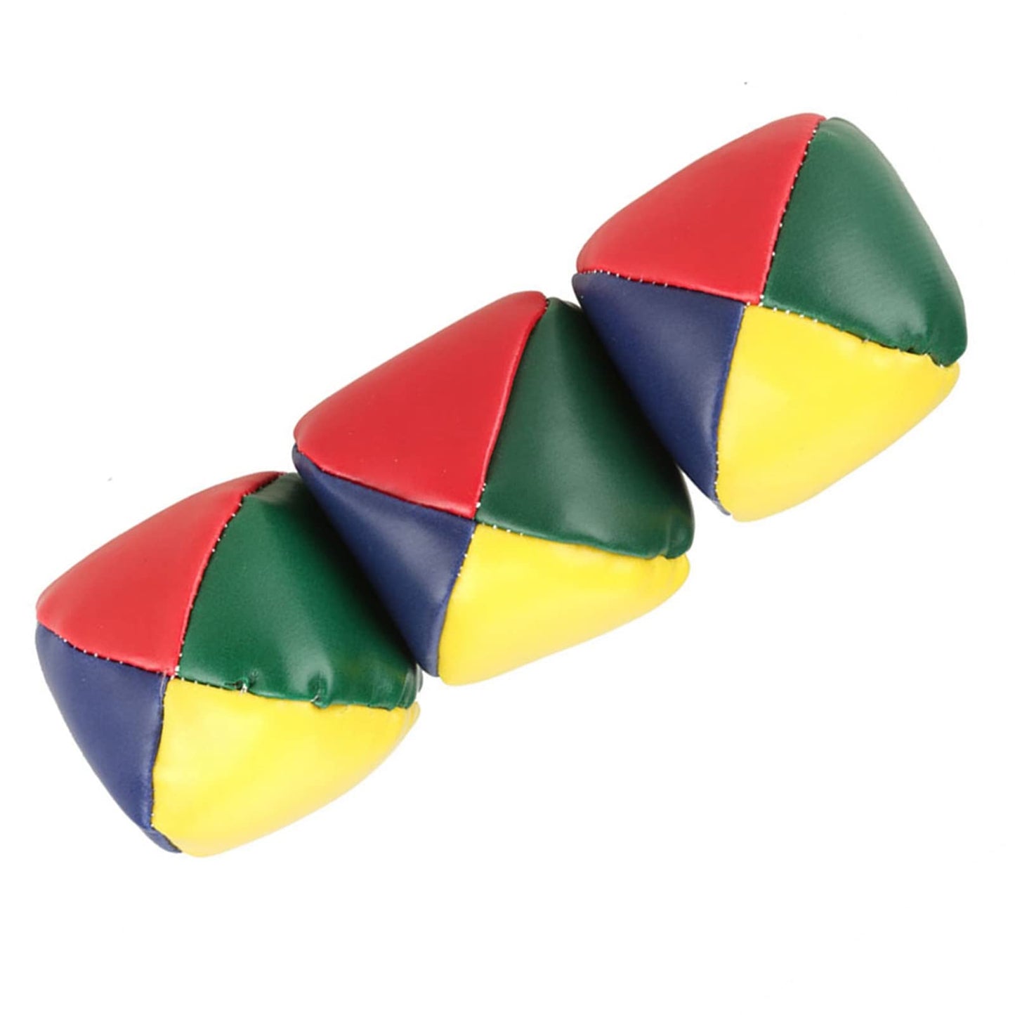 GLOGLOW Nan Baby Toy Balls Set, PU Leather Lightweight Juggling Balls for Toddlers, Fun Learning Prop for Circus Beginners with Soft Grip and Flexibility Training Children's Outdoor