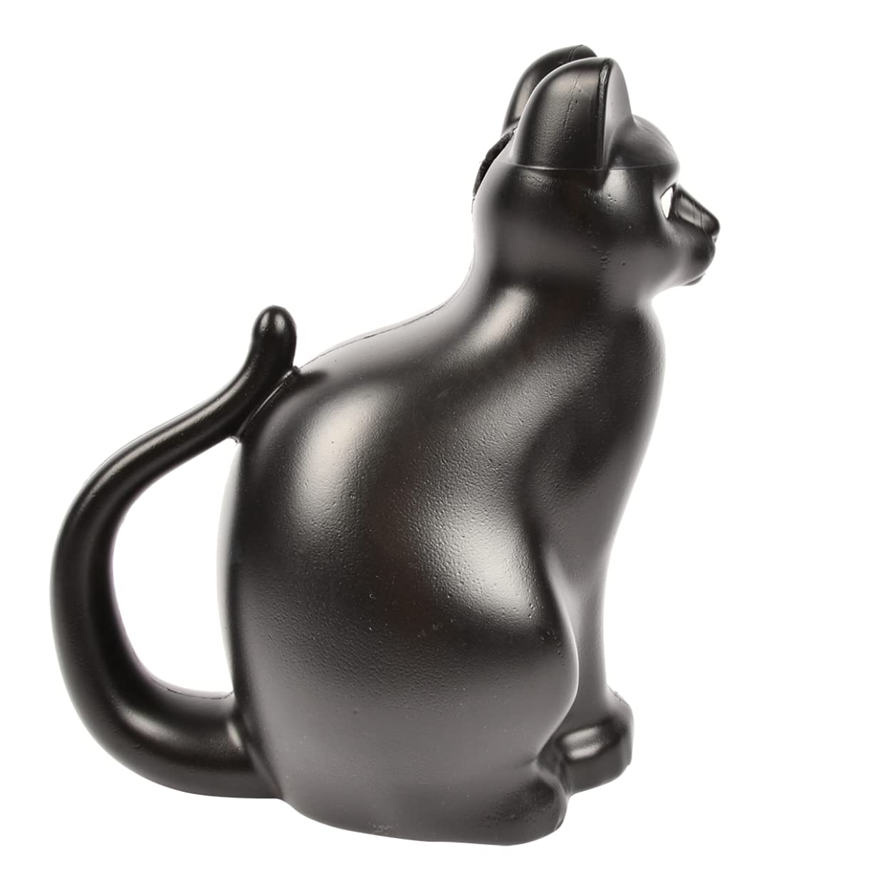 Esschert Design Cat Watering Can, Plastic, Black