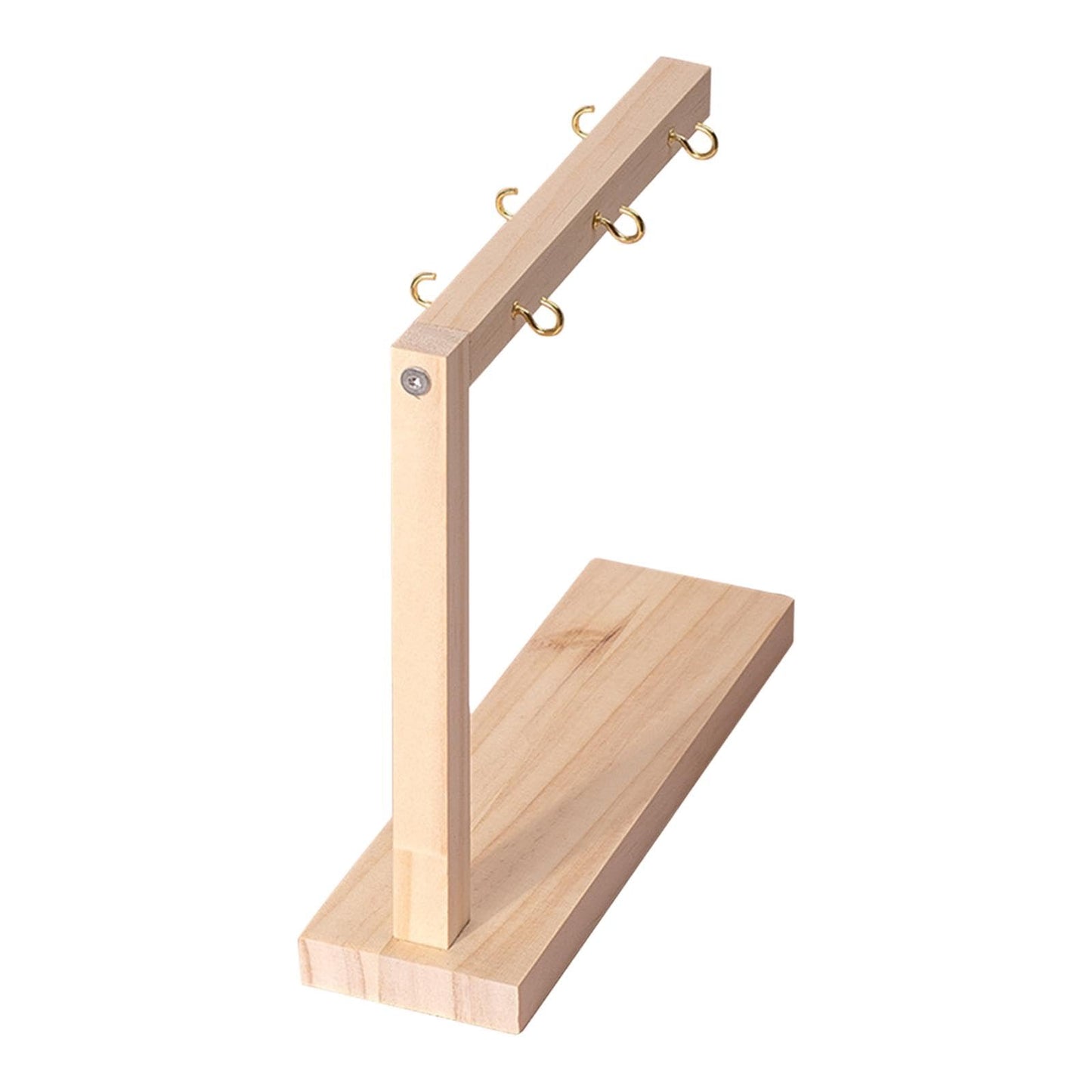 Teruyol Nail Swatch Sticks Display Stand Storage Manicure Tool Gift Organizer Rack for Women Home False Nails Sample Tips, L 20x6x17.5cm