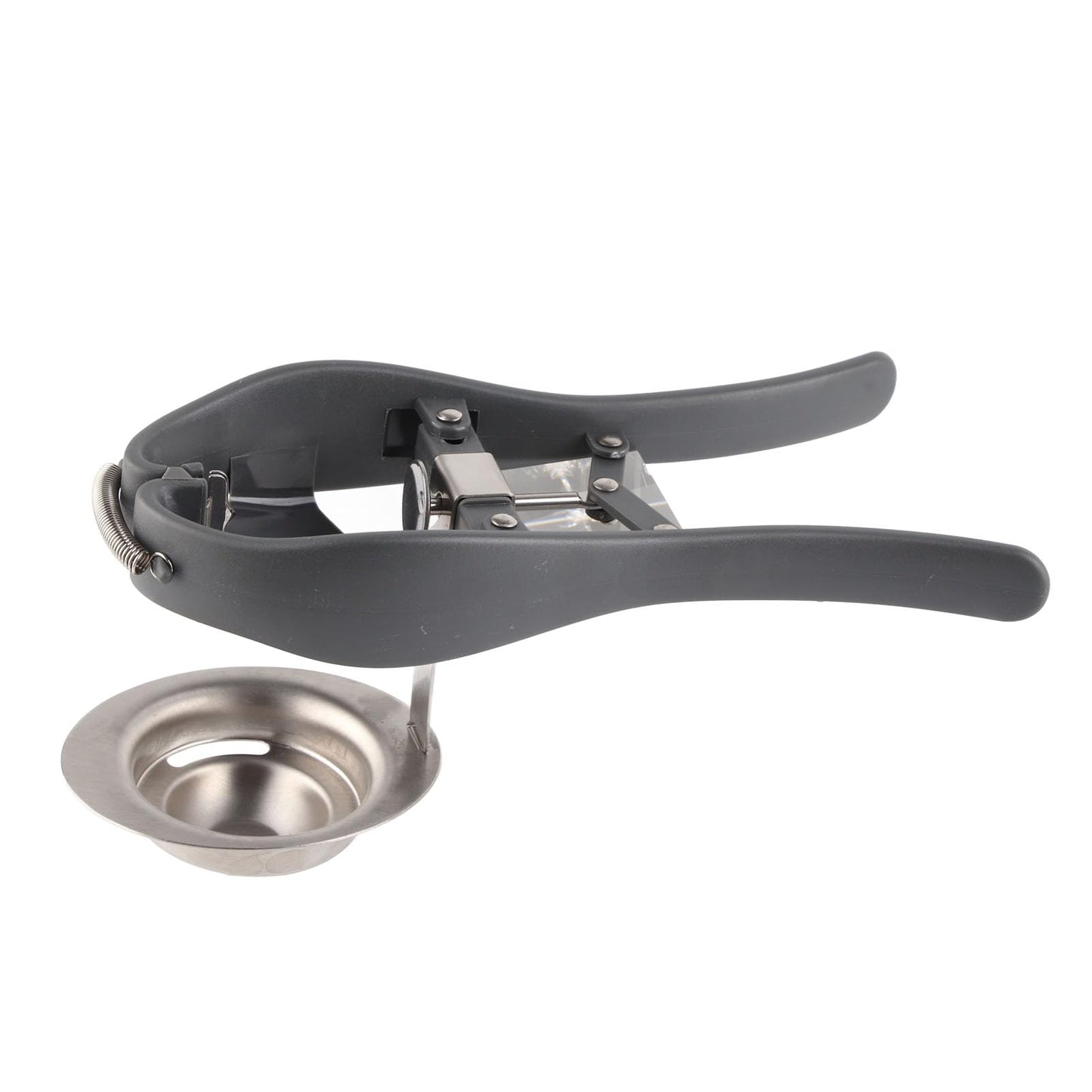 FLEXMAN Egg Cracker, Handheld Automatic Quick Open Stainless Steel Egg Separator with Spring Design for Kitchen Tool