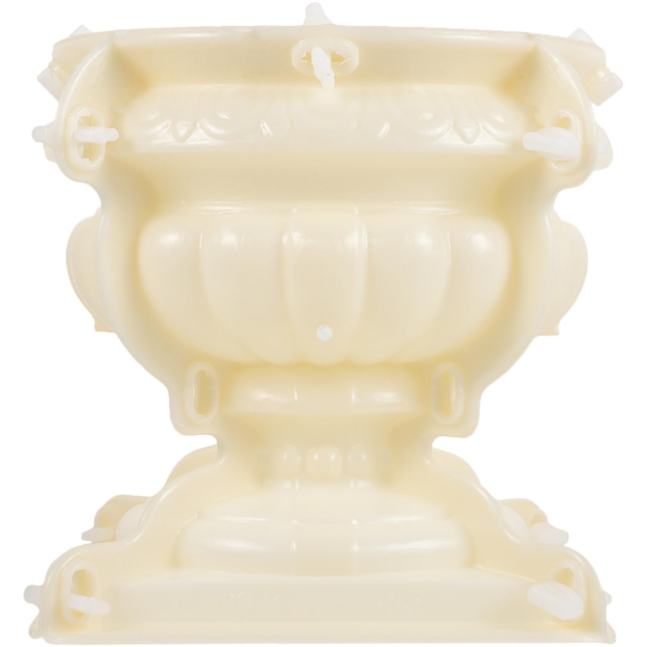Yardwe Flower Pot Mold Unique Epoxy Planter Mold for Creative Crafts for Family Projects Home Decoration
