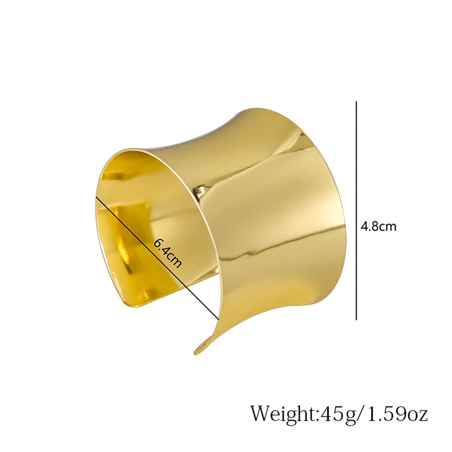 RINTOLER 2Pcs Gold Cuff Bangle Bracelets Set for Women - Multi Layer Stackable Textured Bangles Boho Bracelets Jewelrys for Women. (Gold Cuff Bangle 2pc)