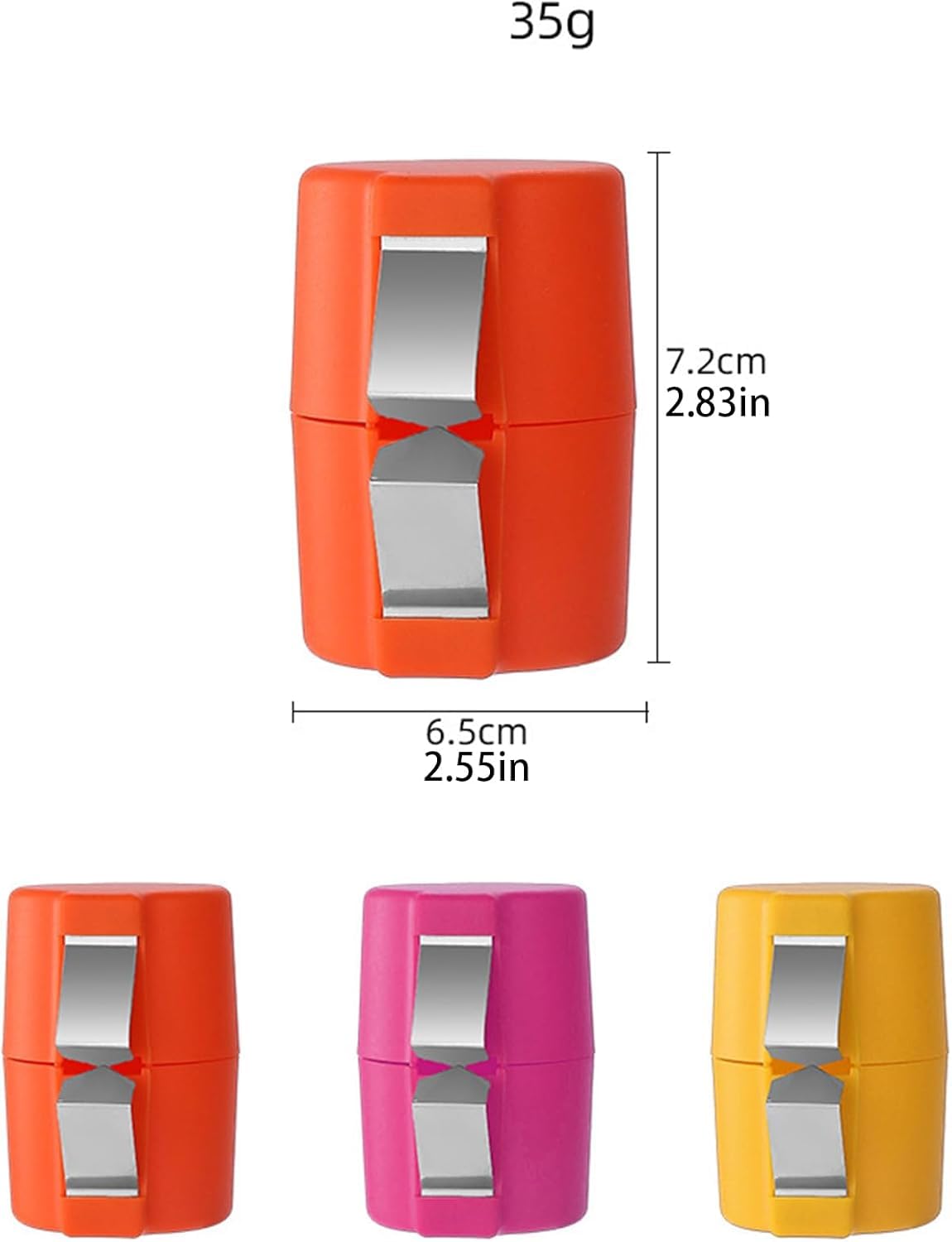 Household Egg Shell Opener,2025 Upgraded Egg Shell Opener for Hard Boiled,Mini Portable Handheld Egg Cracker Tool,Multifunctional Kitchen Gadgets (3 Pcs (Mix Color))