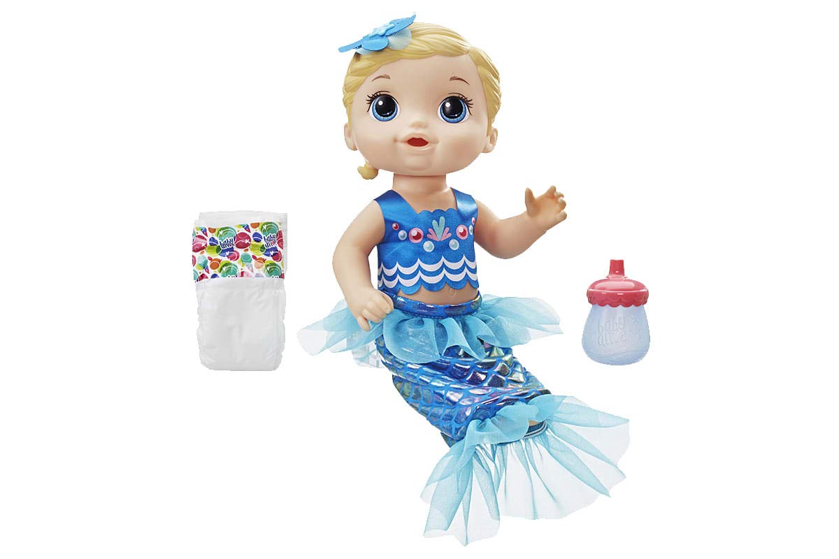 Baby Alive Shimmer ‘n Splash Mermaid (BLD Hair)