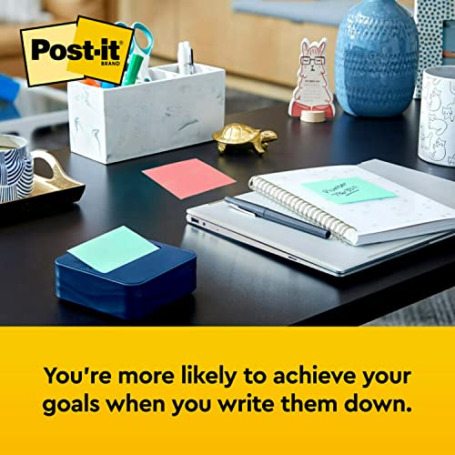 Post-it Pop-up Notes, 18 Sticky Note Pads, 3 x 3 in., School Supplies, Office Products, Accordion Sticky Notes Work with Pop-Up Note Dispenser, Poptimistic Collection
