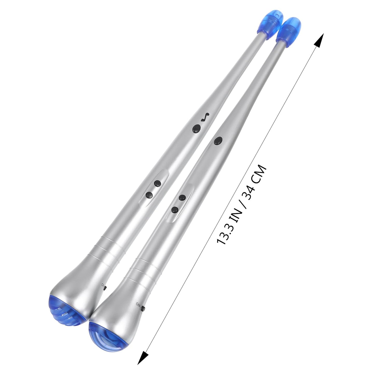 Pair Electronic Drumsticks Drum Sticks s for Electronic s Rhythm Toddler Toy Rhythm s for Kids Electric Toys Music Kit 5b