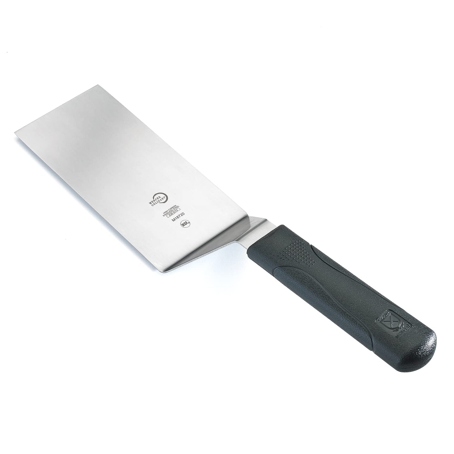 Mercer Culinary Millennia Turner/Spatula, 6 Inch x 3 Inch Blade, Black Handle