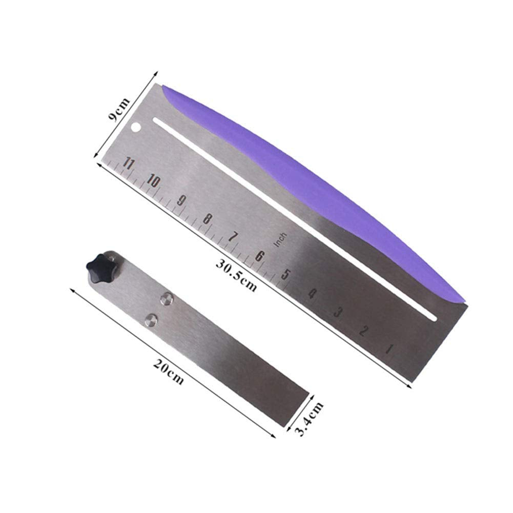 LVOERTUIG Cake Scraper Turning Tools Bakeware sy Clean Leveling Device Stainless Steel Kitchen gh Strength Spatula DIY Sth Adjustable Practical