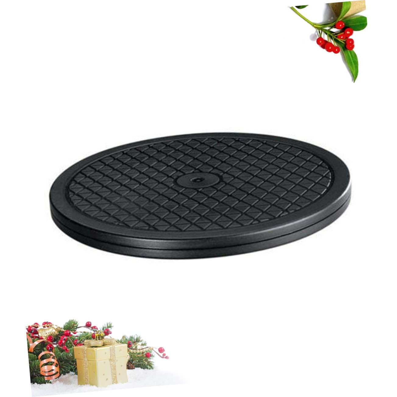 HOMSFOU 360degree Turntable Stand Swivel Base for Crafts Rotation Turntable for Clay Modeling