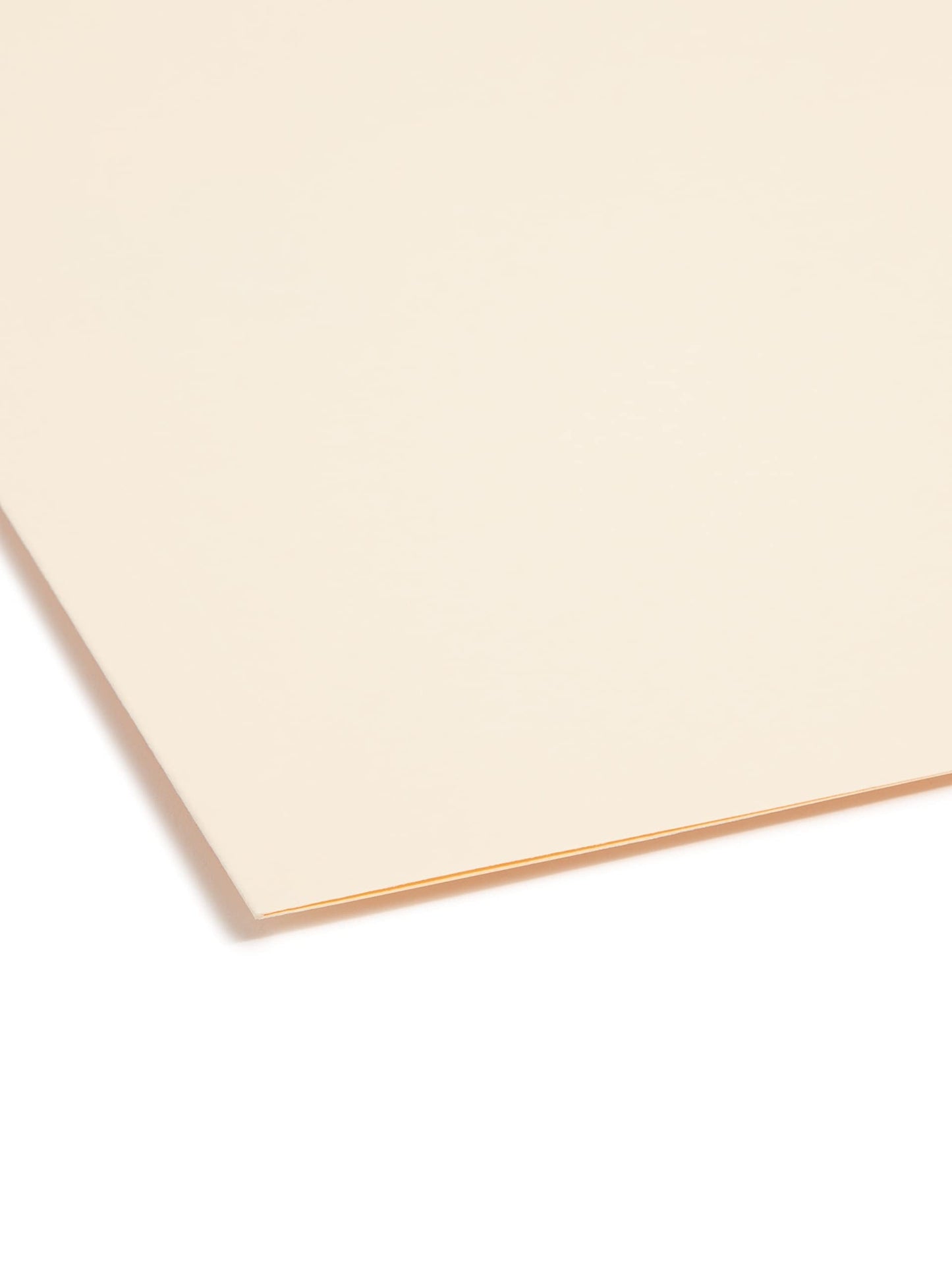 Smead Fastener File Folder, 1 Fastener, Reinforced 1/3-Cut Tab, Letter Size, Manila, 50 per Box (14534)