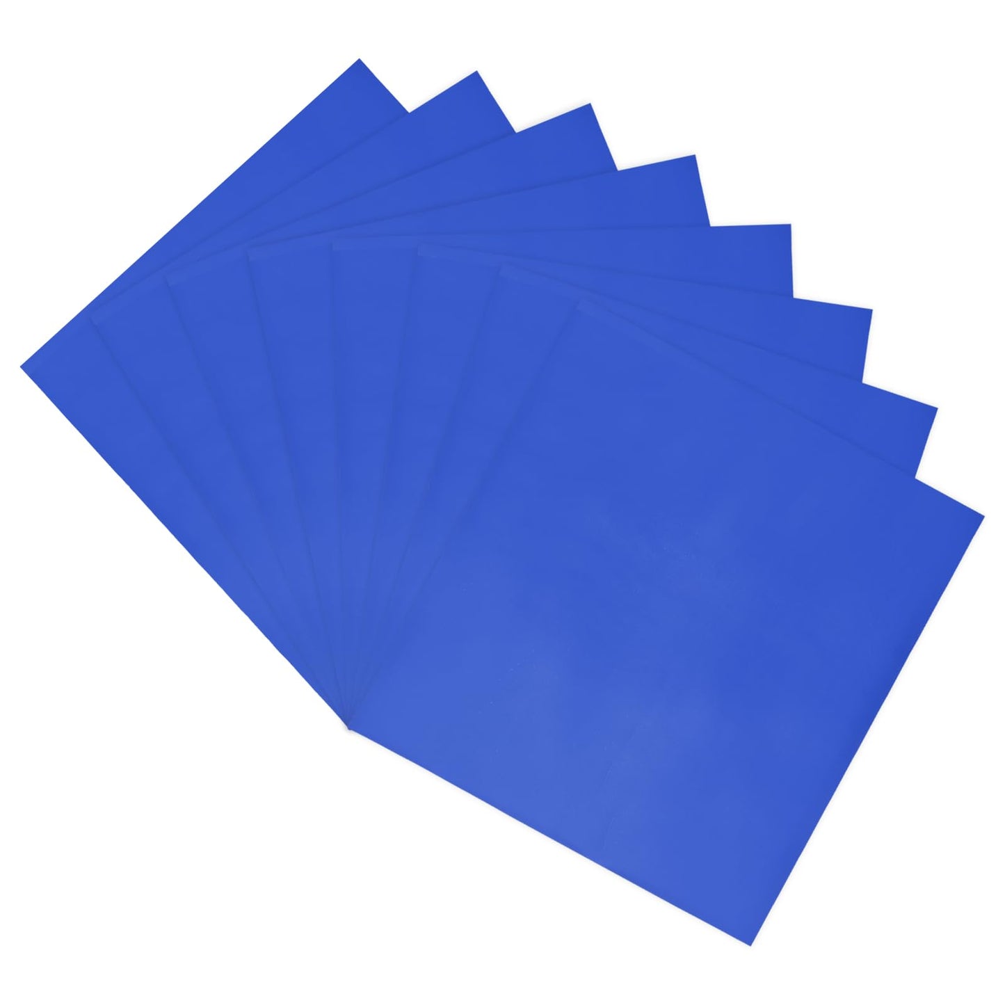 MECCANIXITY 100 Pack Toner Reactive Foil,Deco Foil Transfer Sheets 8.5"x11" A4 Hot Foil Paper for Laser Printer Scrapbooking Heat Transfer DIY Craft,Blue