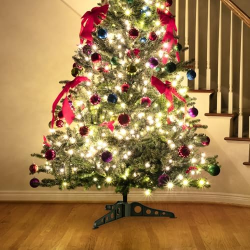 Christmas Tree Support Bracket Detachable Xmas Tree Holder Easy to Install and Sturdy Design for Holiday Decorations and Festive Arrangements