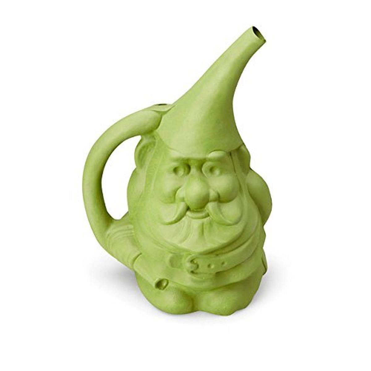 Novelty 30901 Gnute The Gnome Watering Can, Moss Green
