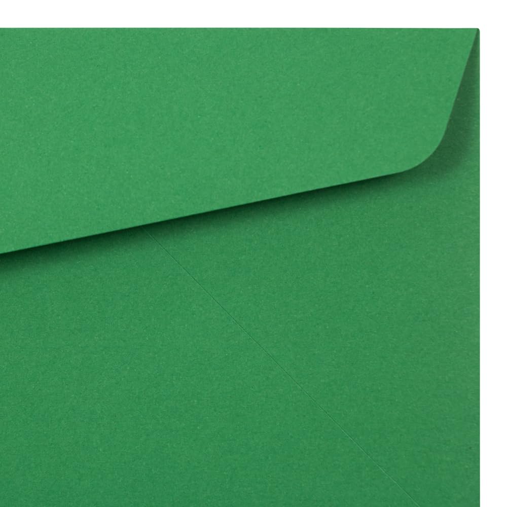 JAM PAPER #10 Business Colored Envelopes - 4 1/8 x 9 1/2 - Green Recycled - 50/Pack