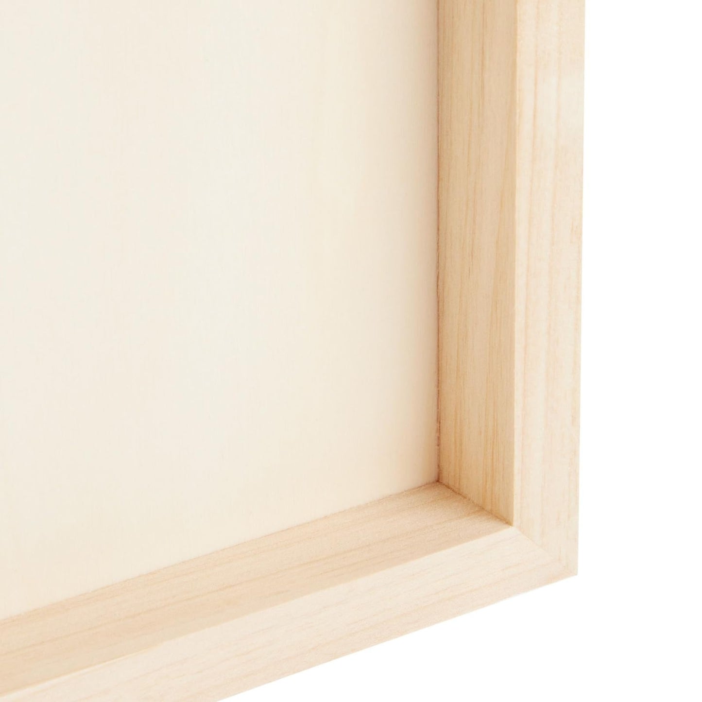 Bright Creations Canvas Boards for Painting - 9 x 12 in, Natural Wood, 6-Pack, Unfinished Deep Cradle - for DIY Wood Panel Signs & Painting Crafts