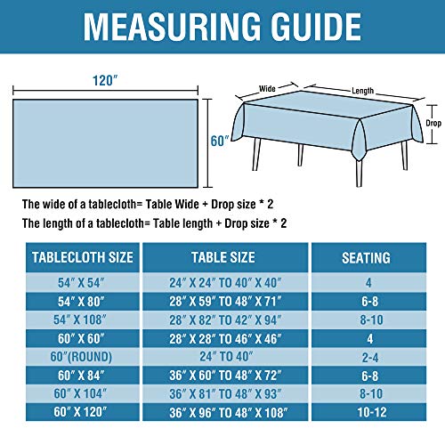 H.VERSAILTEX Linen Textured Table Cloths 60 x 120 Inch Premium Solid Tablecloth Spill-Proof Waterproof Table Cover for Dining Buffet Feature Extra Soft and Thick Fabric Wrinkle Free, Taupe - color: Taupe, size: 120" x 60" (Rectangular)