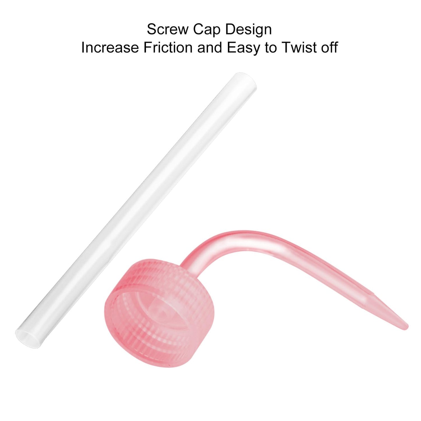 stonylab Chemical Wash Bottle, 2-Pack Watering Tool LDPE Squeeze Safety Plastic Rinse Bottle with Scale Labels and Narrow Mouth Squirt, for Laboratory Use, Pink, 500 ml
