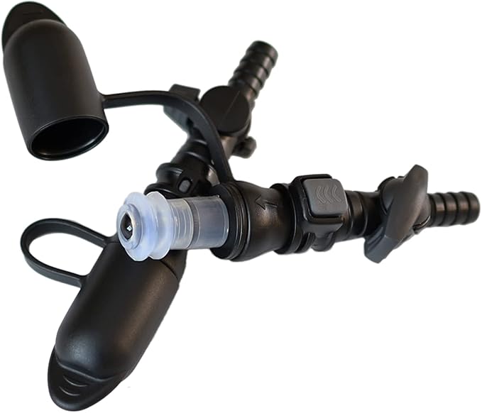 Hydration Bladder Bite Valve Replacement Mouthpiece Fit for Any Water Backpack and Most Brands, with Manual Switch Valve