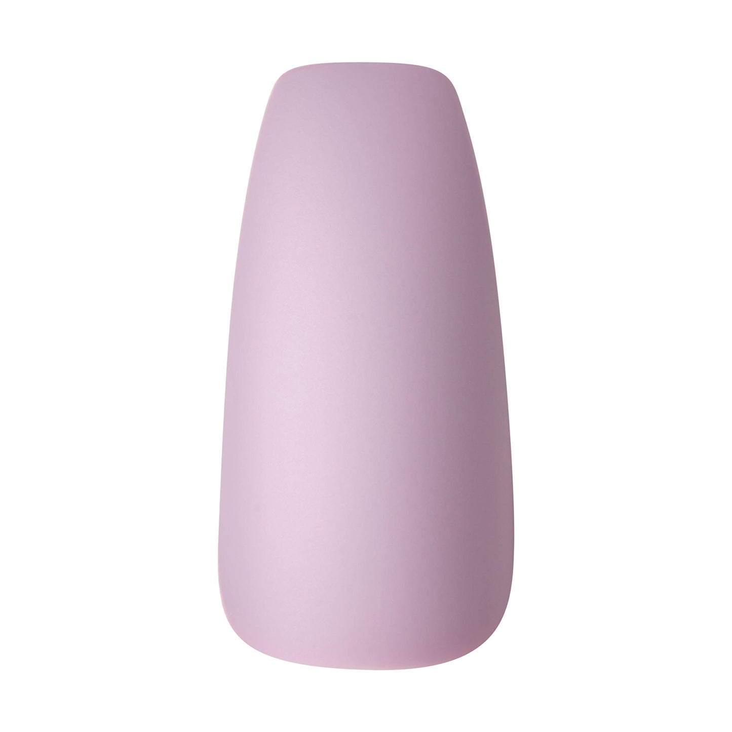 KISS Gel Fantasy Press On Nails, Rainbow Rings, Purple, Long Coffin Shape, Includes 28 Nails, Nail Glue (2g), Manicure Stick & Mini File