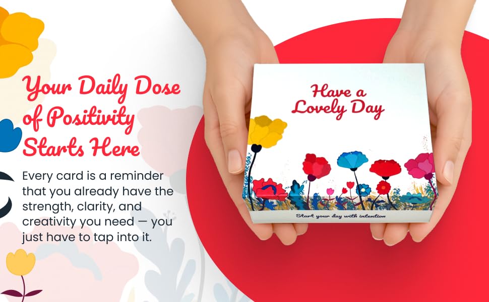HALD Positive Affirmation Cards with Mindfulness Exercises, Inspirational Tools for Everyone, Motivational Items, Self Care Gifts for Women, Men & the Youth, 60 Transformative Affirmation Cards