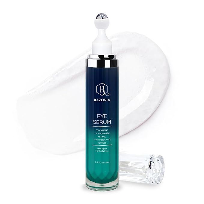 Eye Bags and Puffiness Treatment with Roller (Medium, Unscented)