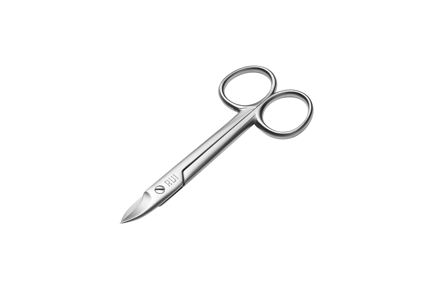 Rui Smiths Pro Precision Toenail Scissors | Stainless Steel Pedicure Trimmer Cutter with Micro-Serrated, Anti-Skid Cutting Edges and Long Handles For Hard Nails | Made in Solingen, Germany