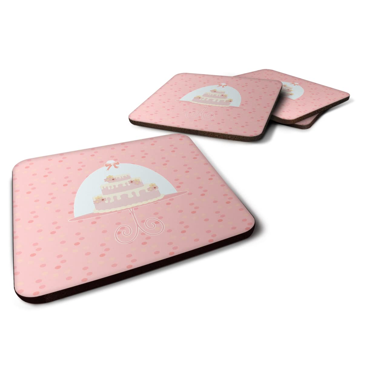 Caroline's Treasures Decorative Coasters, 3.5, Multicolor