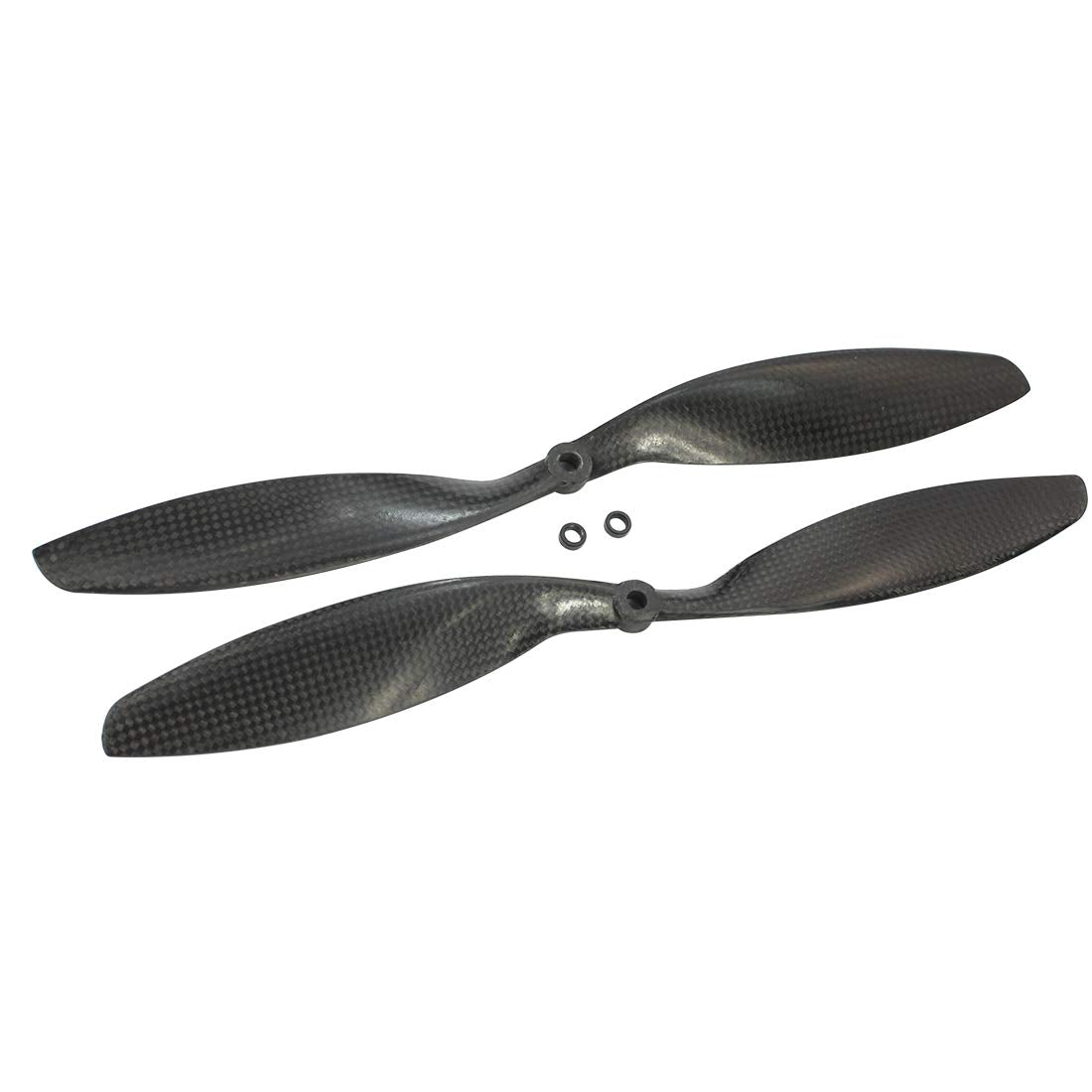 QWinOut 3k Carbon Fiber Propeller Cw CCW 8045 8047 9047 1045 1047 1147 1238 1245 1447 1555 CF Props for RC Quadcopter Hexacopter Multi Rotor UFO (4 Pairs,1045)