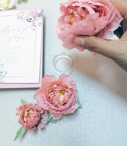 18 pcs Acrylic Wedding Flat Lay Floral Risers Photography Props Styling Kit