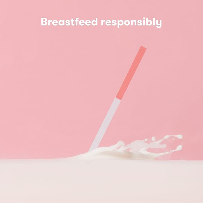 Frida Mom Alcohol Test Strips for Breastmilk, Detects Alcohol in 2 Mintues for Peace of Mind, 15ct